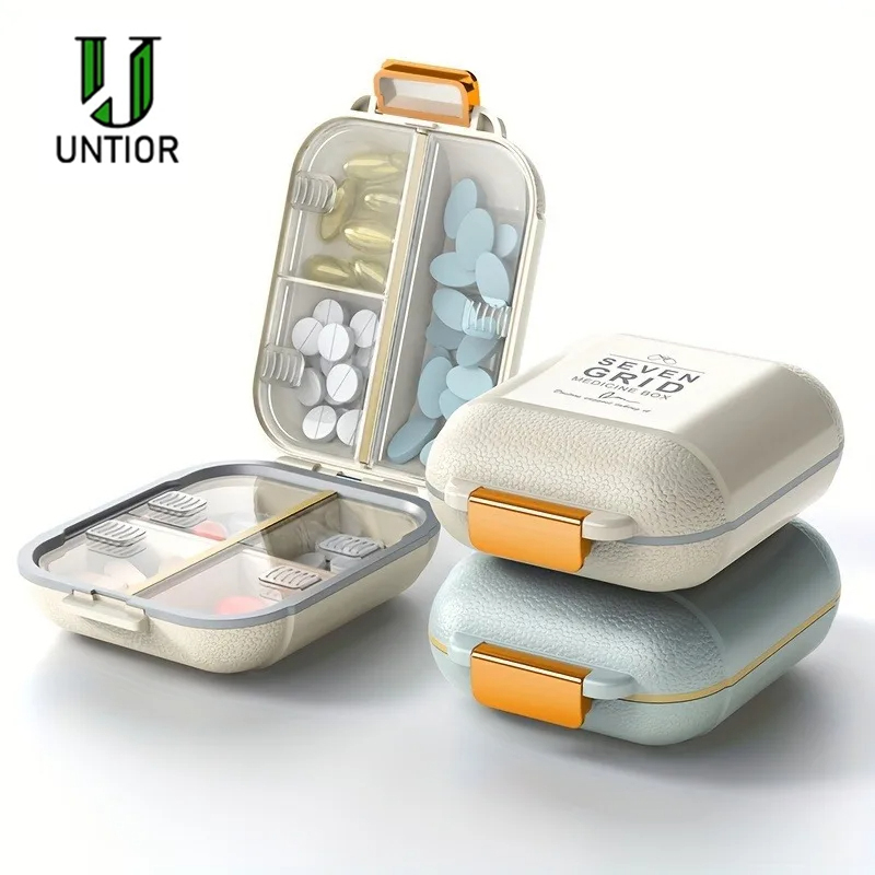 Boox Tablet Accessories - UNTIOR 7 Grids Pill Case Portable