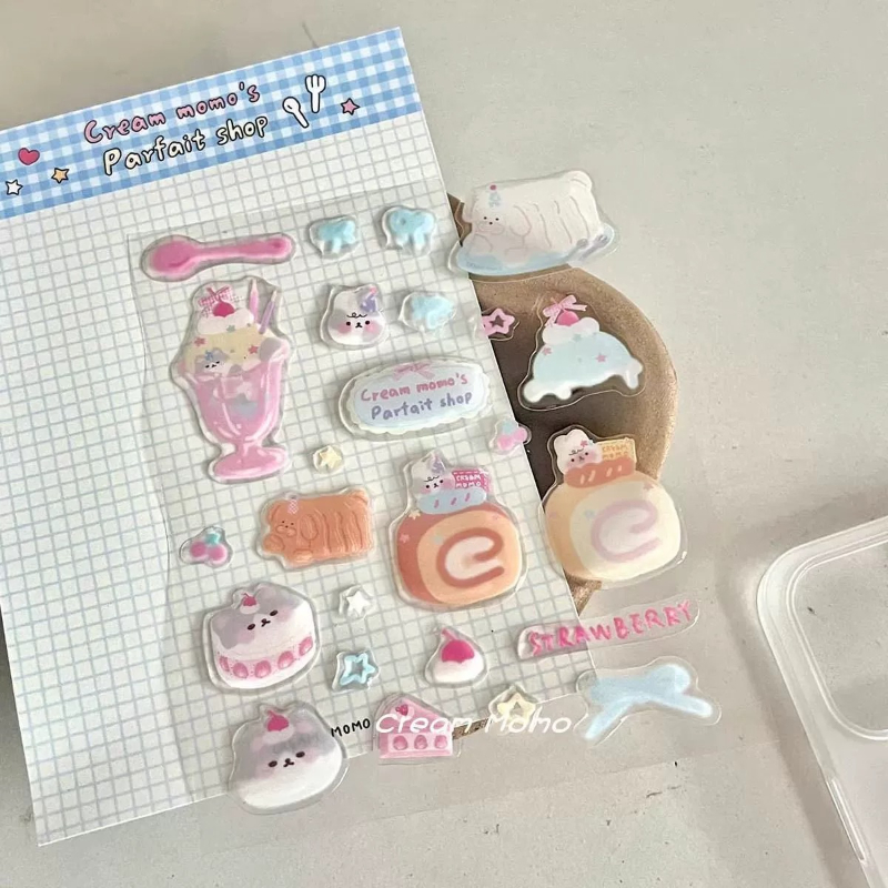 Boox Tablet Accessories - Cute Cartoon Sweety Cat Jelly Relief