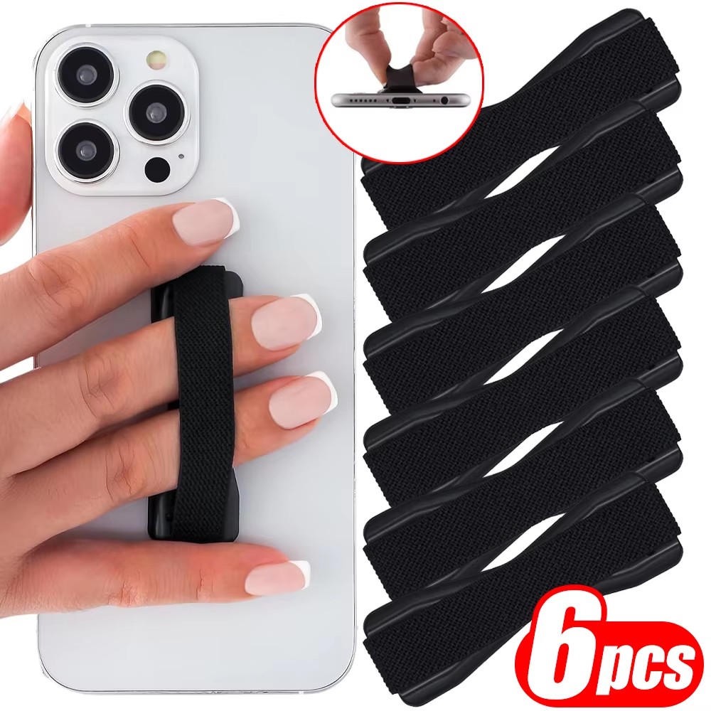 Useful Tablet Accessories - Portable Phone Grip Elastic Strap with