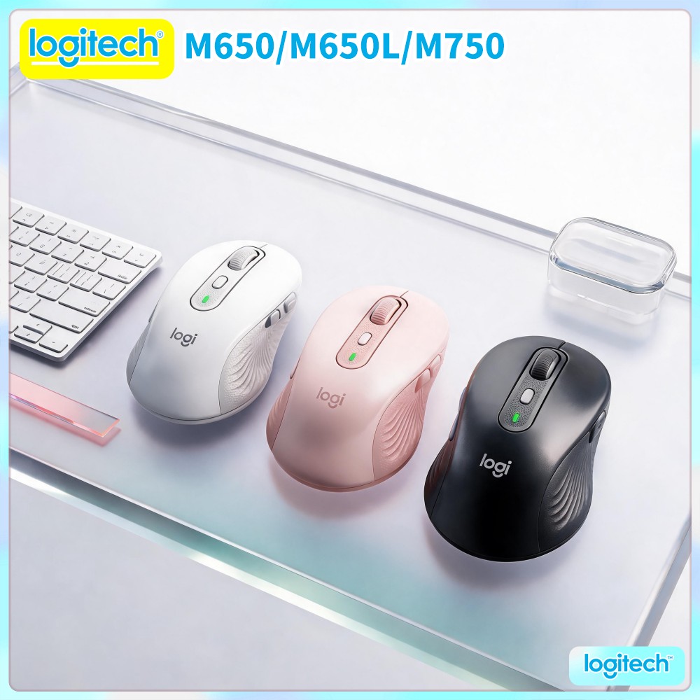 Logitech Tablet Accessories - M750 Bluetooth Silent Mouse Quiet Click