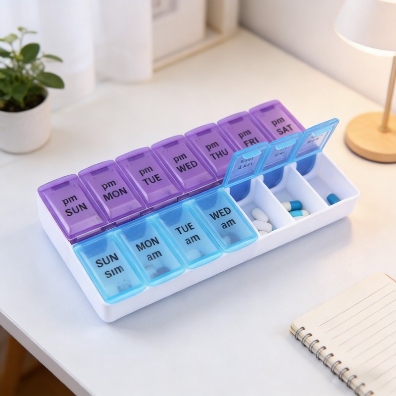 Portable Travel Pill Organizer - Boox Tablet Accessories 评论和价格