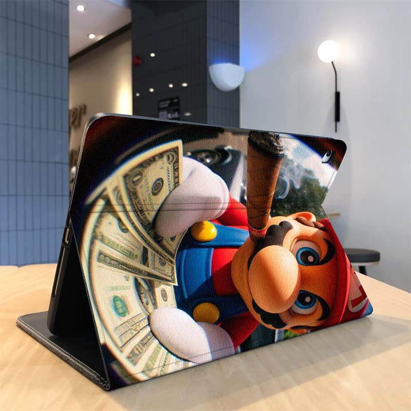 Cartoon M-Marios Art For Samsu - Samsung Tablet S10 Accessories 评论和价格