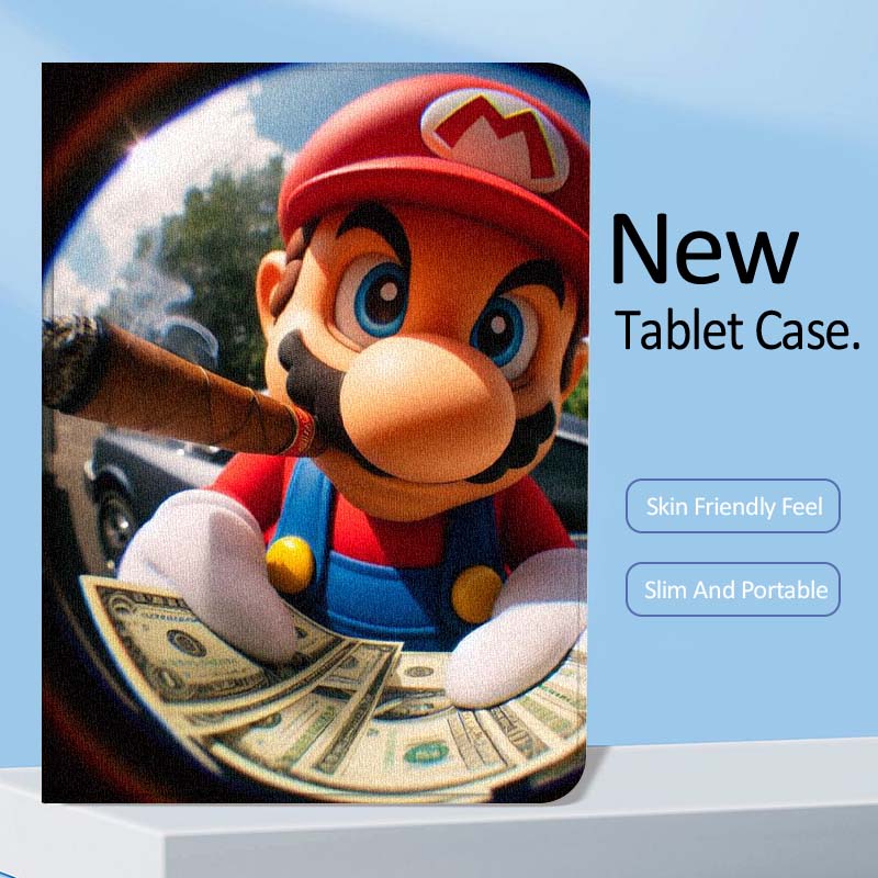 Cartoon M-Marios Art For Samsu - Samsung Tablet S10 Accessories 评论和价格