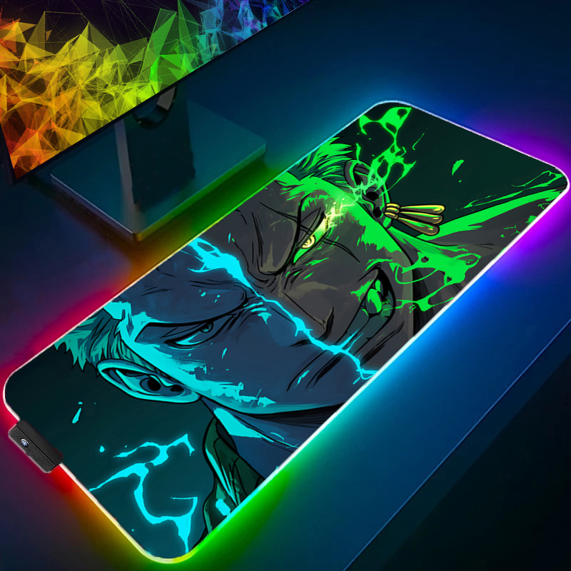 ONE PIECE Zoro Mouse Pad RGB G - Tablet Pc Accessories 评论和价格
