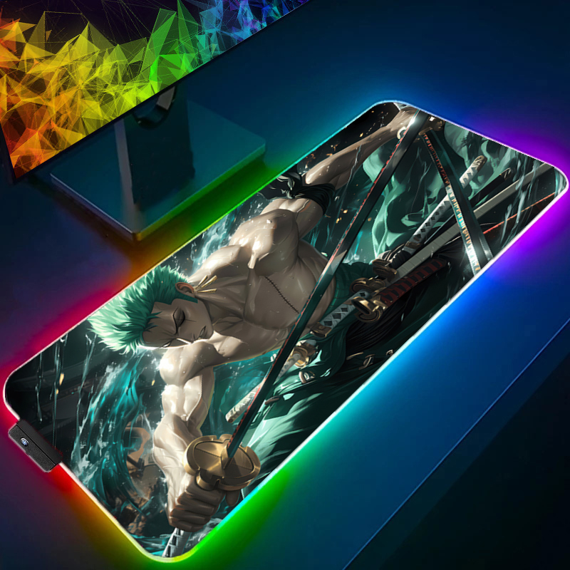 ONE PIECE Zoro Mouse Pad RGB G - Tablet Pc Accessories 评论和价格