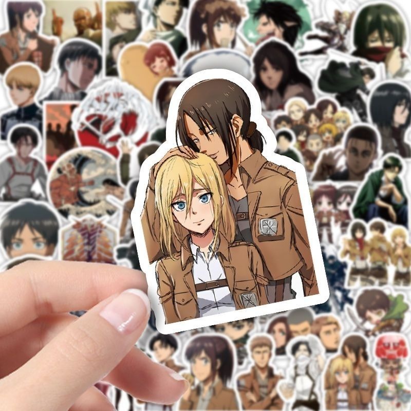 60Pcs Attack on Titan Anime St - Useful Tablet Accessories 评论和价格