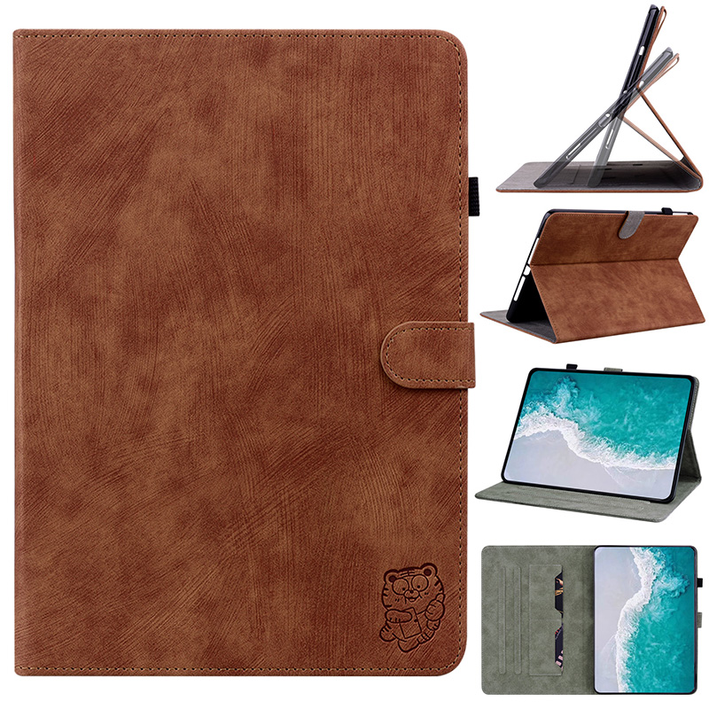 Cute Tiger Leather Case For Am - Tablet Accessories Amazon 评论和价格