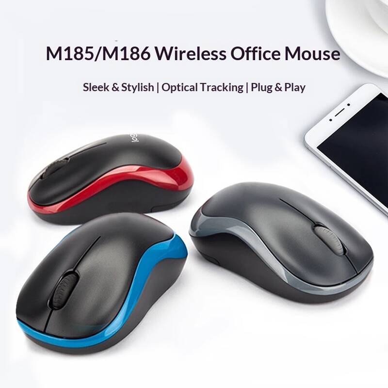 Logitech M185 Mouse For Tablet - Logitech Tablet Accessories 评论和价格