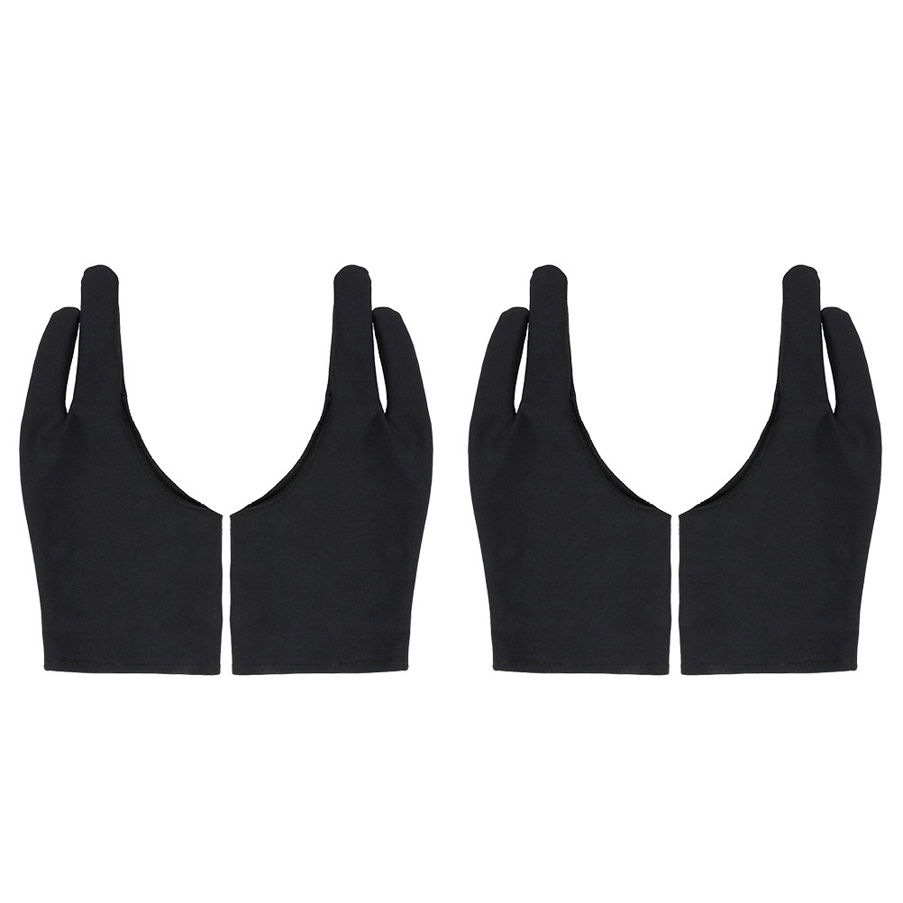 4Pcs Artist Two Finger Gloves  - Drawing Glove Artist 评论和价格