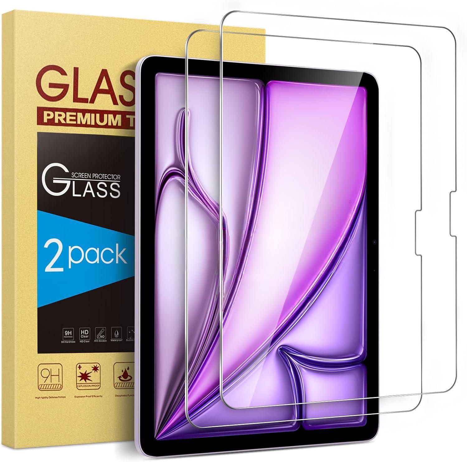 2pcs 9H Tempered Glass For iPa - Temu Tablet Accessories 评论和价格