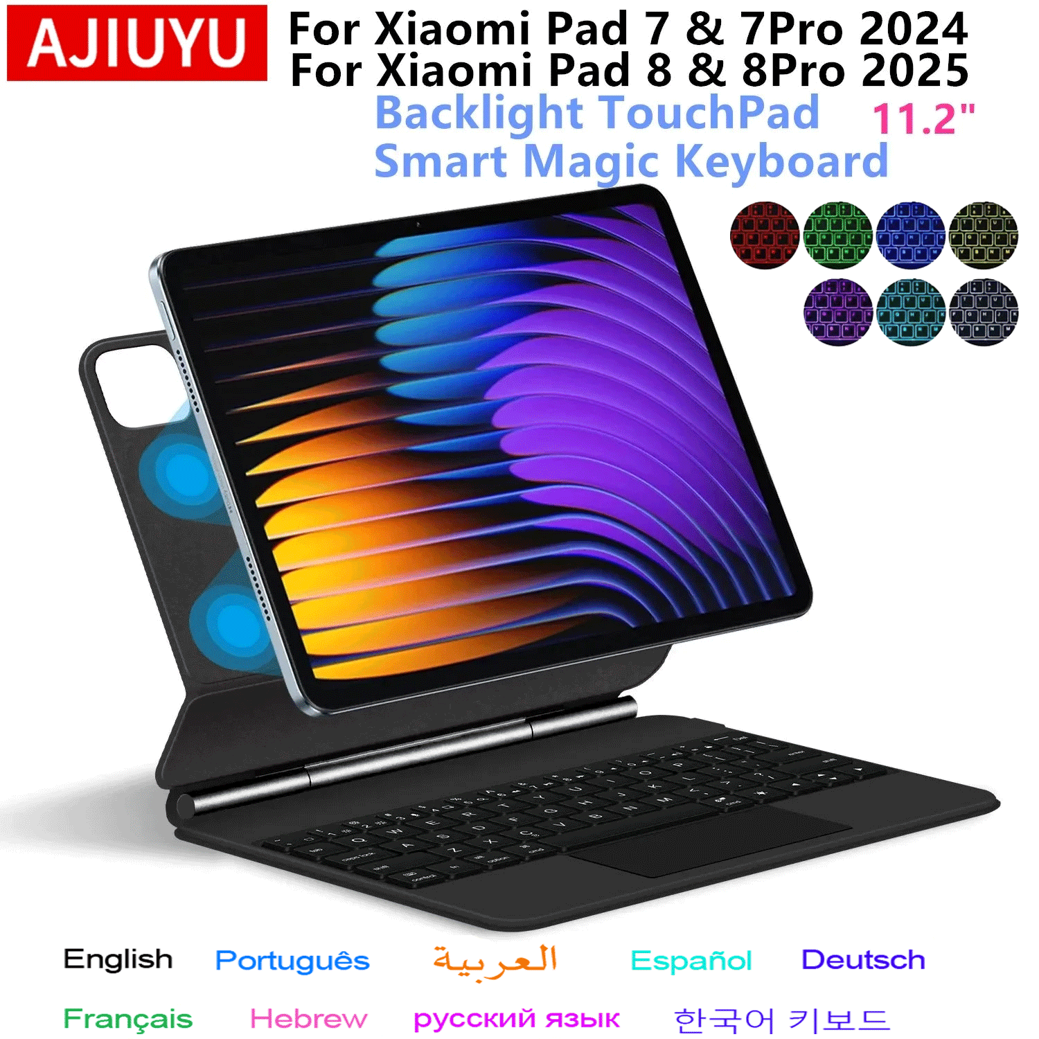 Magic Keyboard Folio For Xiaom - Boox Tablet Accessories 评论和价格