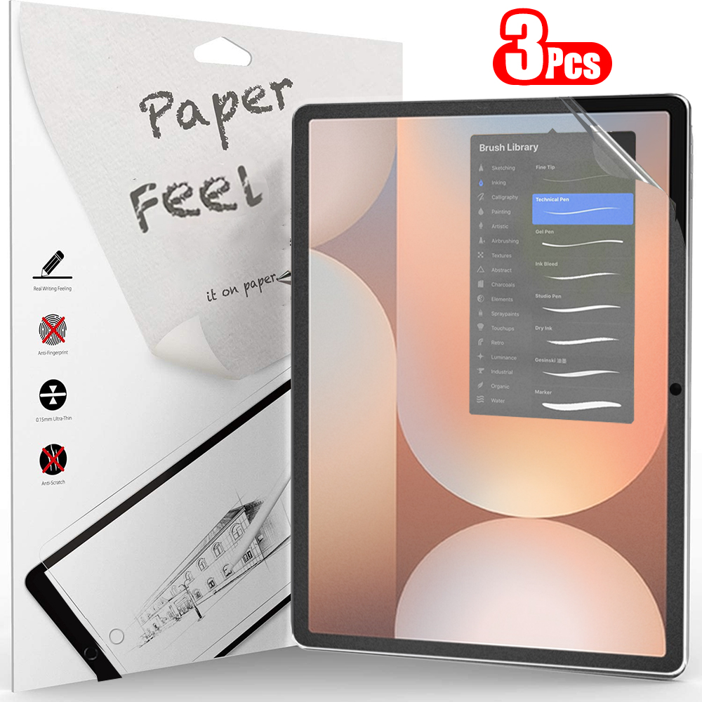 3Pcs Paper Feel Like Screen Pr - Samsung Tablet S10 Accessories 评论和价格