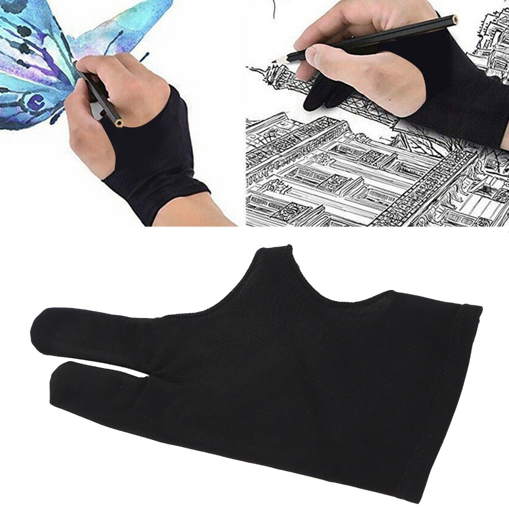 2pcs Durable Two-Finger Design - Drawing Glove Artist 评论和价格